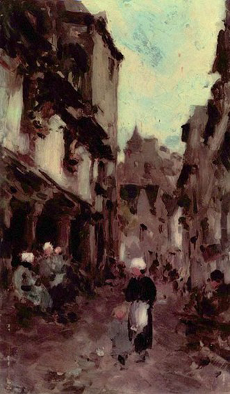 Nicolae Grigorescu Strabe in Dinan